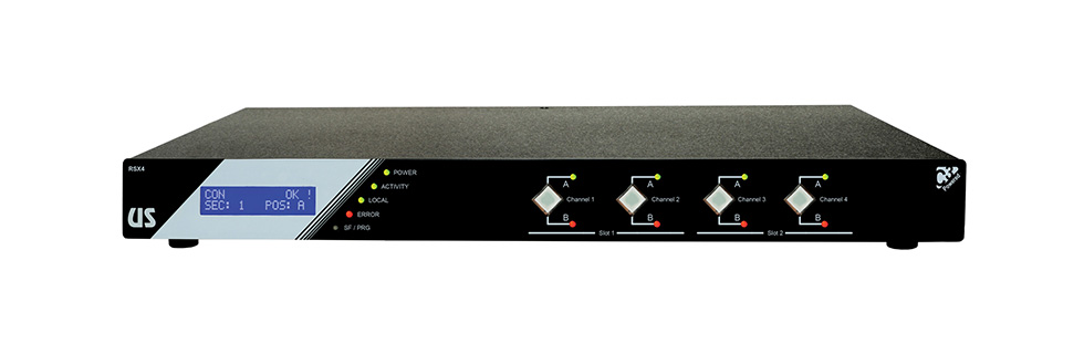 RSX4 redundancy switch a/b backup 1RU